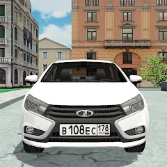 Русская тачка Лада Веста МОД на Андроид