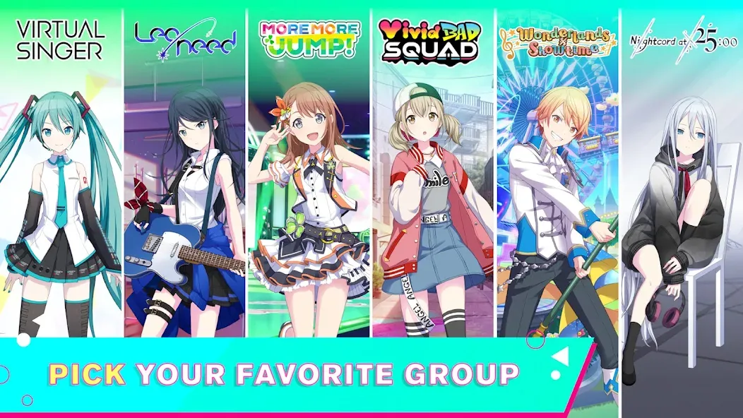 HATSUNE MIKU: COLORFUL STAGE! (Хацуне Мику)  [МОД Бесконечные деньги] Screenshot 2