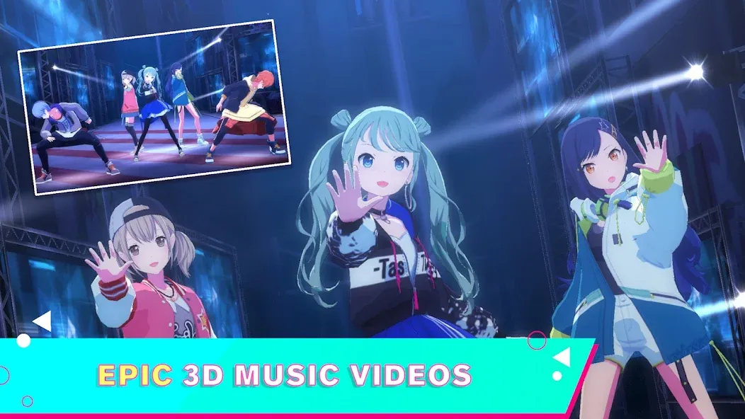 HATSUNE MIKU: COLORFUL STAGE! (Хацуне Мику)  [МОД Бесконечные деньги] Screenshot 4