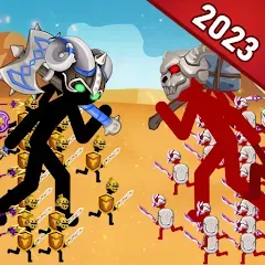 Stickman Battle 2: Empires War МОД на Андроид