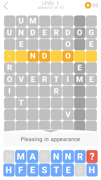 Word Tower Crosswords  [МОД Много денег] Screenshot 3