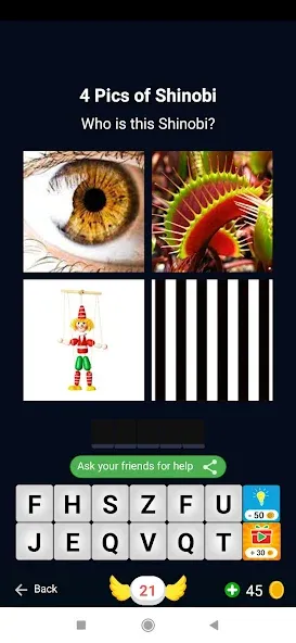 4 Pics 1 Shinobi part 1  [МОД Много денег] Screenshot 4