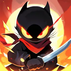 Ninja Cat - Idle Arena МОД на Андроид