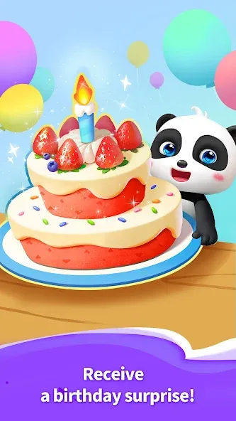 Talking Baby Panda-Virtual Pet  [МОД Menu] Screenshot 3