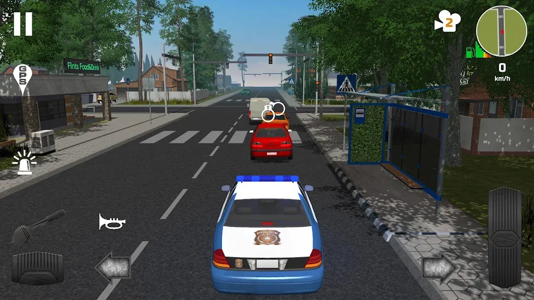 Police Patrol Simulator (Полицейский патрульный симулятор)  [МОД Unlocked] Screenshot 2
