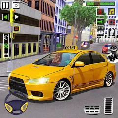 City Taxi Games-Taxi Car Games МОД на Андроид