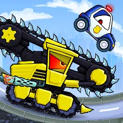 Car Eats Car 3 Hill Climb Race МОД на Андроид