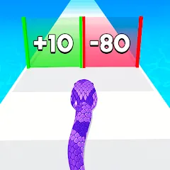 Snake Run Race・3D Running Game МОД на Андроид