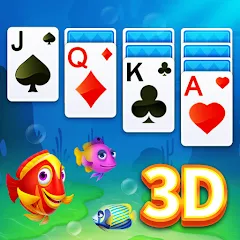 Solitaire 3D Fish МОД на Андроид