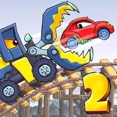 Car Eats Car 2 - Racing Game МОД на Андроид