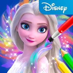 Disney Coloring World МОД на Андроид