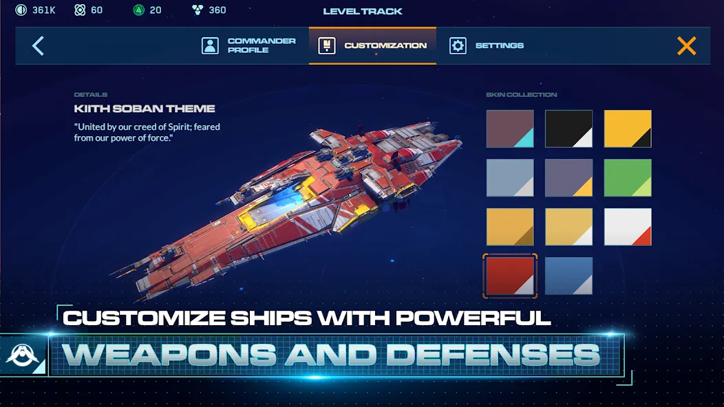 Homeworld Mobile: Sci-Fi MMO (Хоумворлд Мобаил)  [МОД Бесконечные монеты] Screenshot 3
