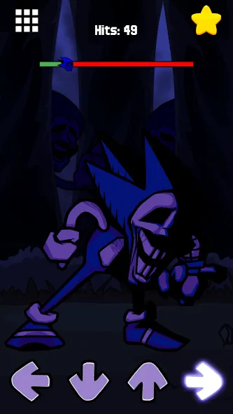 Horror Sonik.EXE v2 FNF Mod  [МОД Меню] Screenshot 5