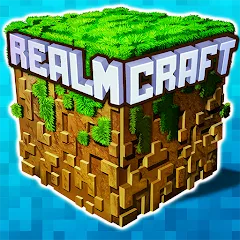 Mini Block Craft Realm Craft МОД на Андроид