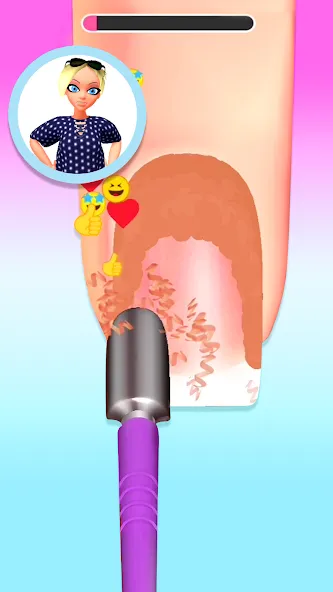 Nail Salon 3D  [МОД Menu] Screenshot 2