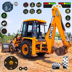 JCB Excavator Construction 3D МОД на Андроид