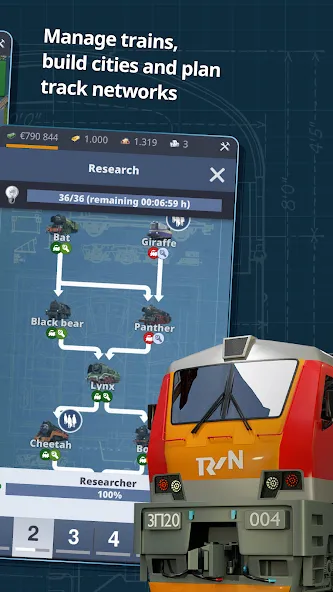 Rail Nation - Railroad Tycoon (Рэйл Нэйшн)  [МОД Все открыто] Screenshot 2