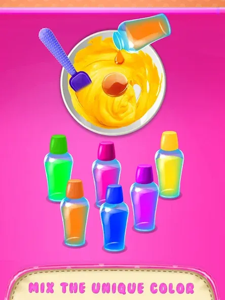 Make Fluffy Slime Maker Game  [МОД Много денег] Screenshot 3