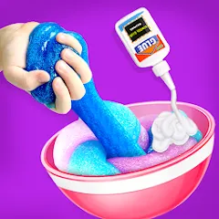 Make Fluffy Slime Maker Game МОД на Андроид
