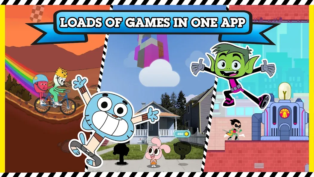 Cartoon Network GameBox (Картун Нетворк ГеймБокс)  [МОД Много монет] Screenshot 2