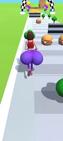 Twerk Race 3D: Belly Body Run (Тверк Рейс 3D)  [МОД Menu] Screenshot 4