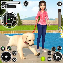 Dog Simulator Pet Dog Games 3D МОД на Андроид