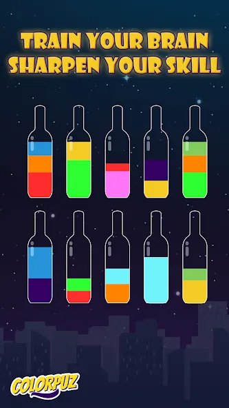 Colorpuz - Water Sort Puzzle (Колорпаз)  [МОД Menu] Screenshot 2