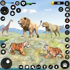 Tiger Simulator Animal Games МОД на Андроид