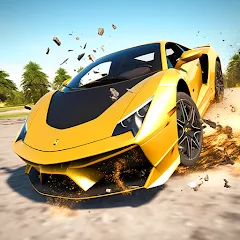 Car Crash: 3D Mega Demolition МОД на Андроид