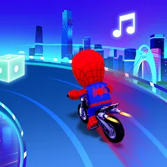 Beat Racing:Car&Music game МОД на Андроид