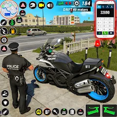 Police Moto Bike Chase Crime МОД на Андроид
