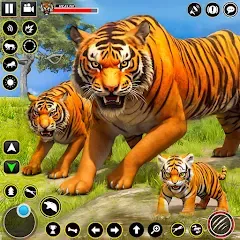 Tiger Simulator Lion games 3D МОД на Андроид