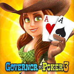 Governor of Poker 3 - Texas МОД на Андроид