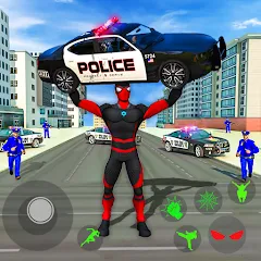 Spider Miami Rope Hero Ninja МОД на Андроид