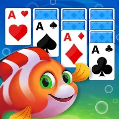 Solitaire Fish Klondike Card МОД на Андроид