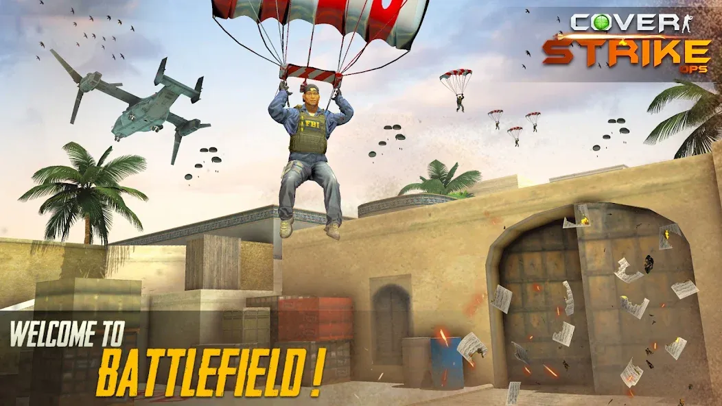 Cover Strike Ops FPS Gun Games  [МОД Меню] Screenshot 5