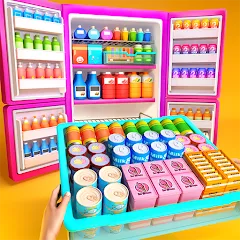 Fill Up Fridge：Organizing Game МОД на Андроид