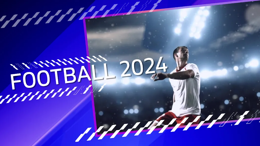 Football 24 (Футбол 23)  [МОД Unlocked] Screenshot 1