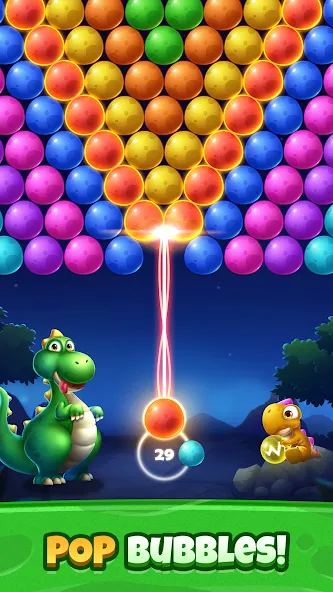 Bubble Shooter Primitive Eggs (Бабл Шутер Примитивные Яйца)  [МОД Все открыто] Screenshot 2