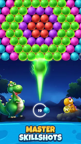 Bubble Shooter Primitive Eggs (Бабл Шутер Примитивные Яйца)  [МОД Все открыто] Screenshot 3
