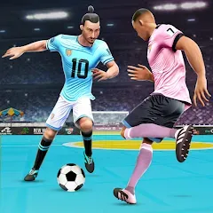 Indoor Futsal: Football Games МОД на Андроид