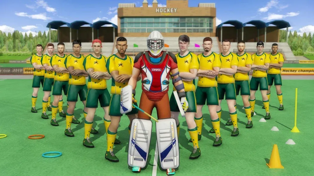 Field Hockey Game (Филдхоккей игра)  [МОД Бесконечные деньги] Screenshot 4