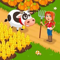 Idle Farm Game Offline Clicker МОД на Андроид