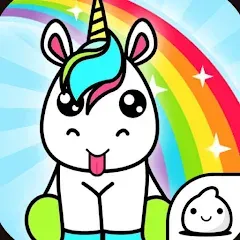 Unicorn Evolution Merge Kawaii МОД на Андроид