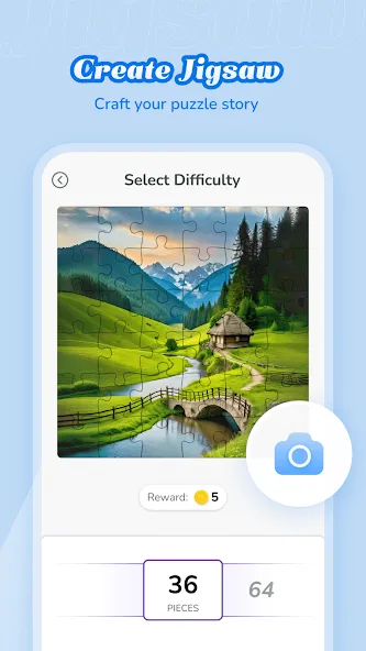 Fantasy Jigsaw - HD Puzzle (Фэнтези Пазл)  [МОД Бесконечные деньги] Screenshot 5