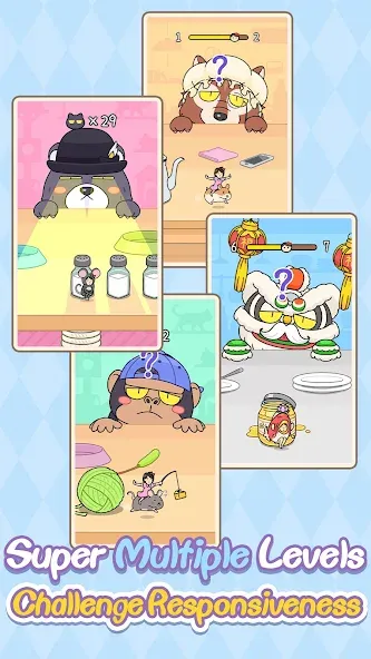 Cat Escape! Infinity！  [МОД Много монет] Screenshot 2