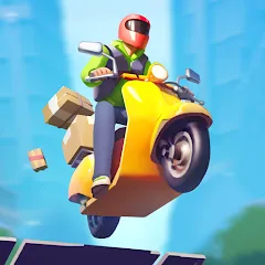 Moto City: Mad Bike Delivery МОД на Андроид