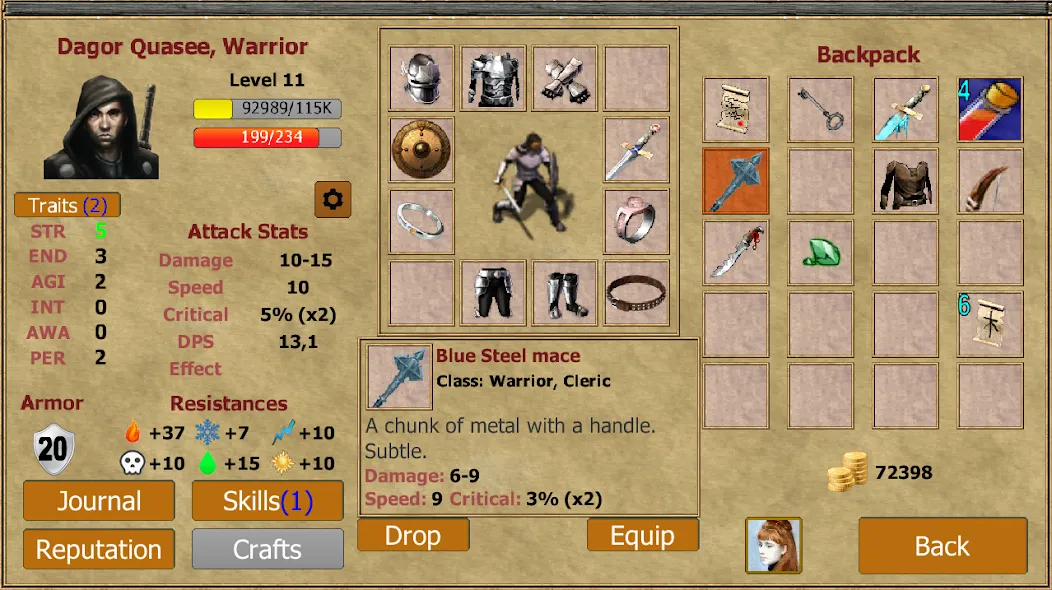 Exiled Kingdoms RPG (Экзилед Кингдомс РПГ)  [МОД Menu] Screenshot 3