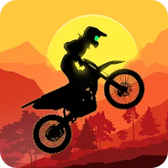 Sunset Bike Racer - Motocross МОД на Андроид
