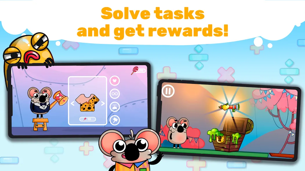 Fun Math Facts: Games for Kids  [МОД Меню] Screenshot 4
